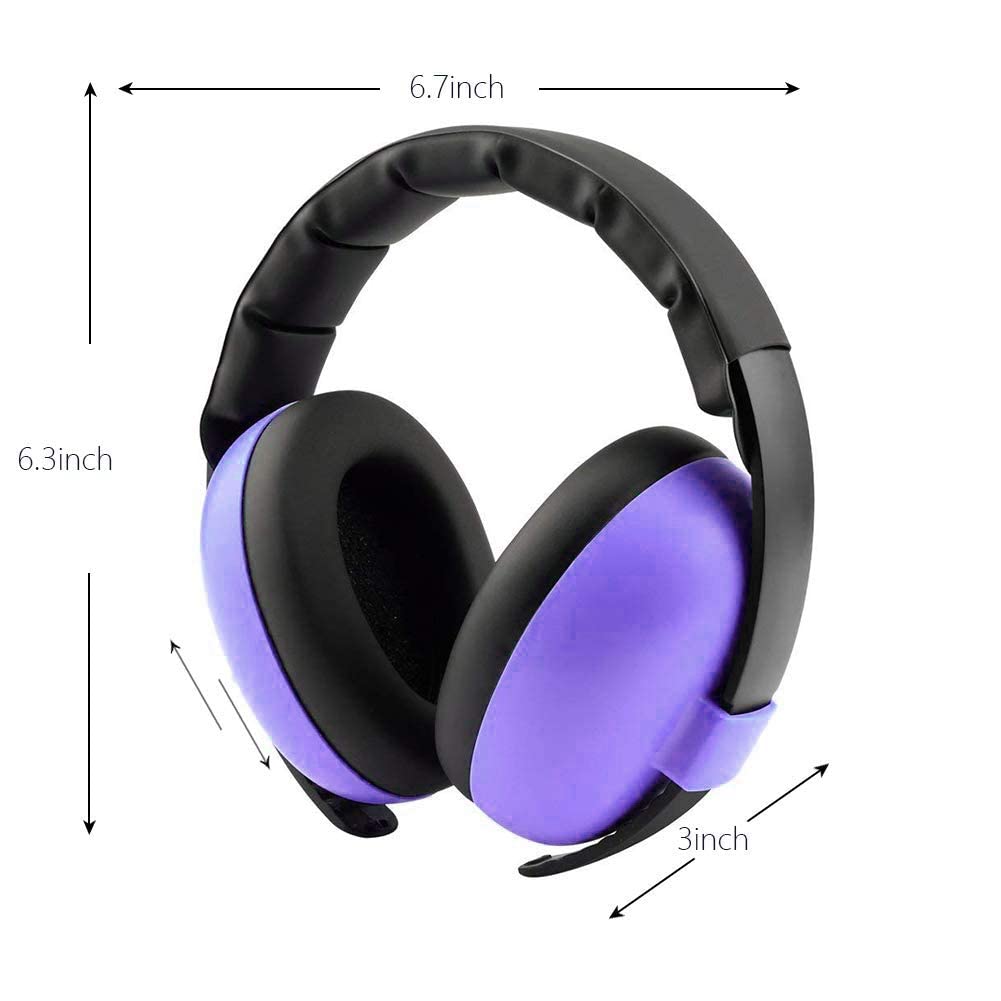 Alitamei earmuffs in use while traveling to reduce ambient noise for calm moments.