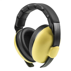 Alitamei kids headphones, ears closeup, soft cushioning reduces pressure and enhances comfort.