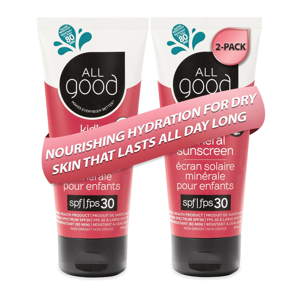 All Good Baby Sunscreen Lotion bottle ready for sunny outings with mineral protection.