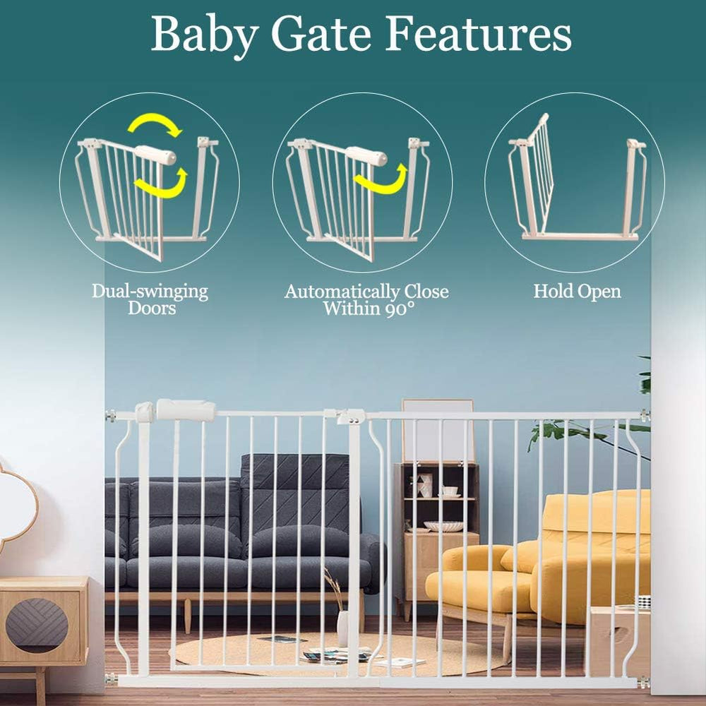 ALLAIBB 180-degree two-way opening supports easy entry from either side.