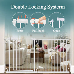 ALLAIBB 180-degree two-way opening for flexible entry