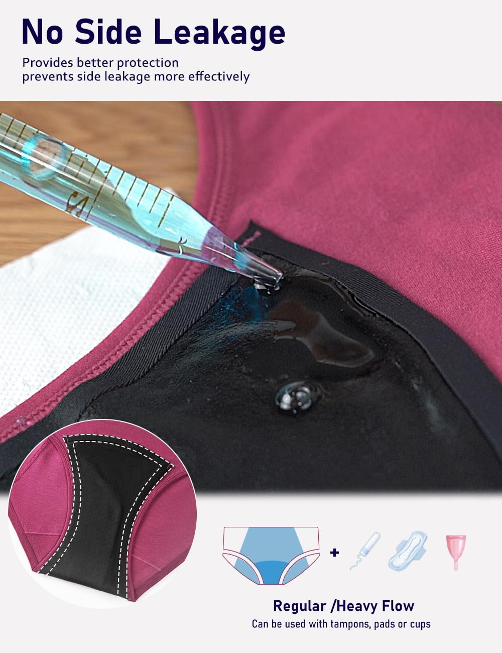 ALLBASE breathable cotton-blend fabric keeps you comfortable and dry