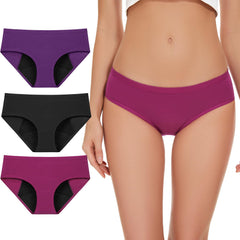 ALLBASE women's high absorbency underwear with leak-proof design for heavy flow days