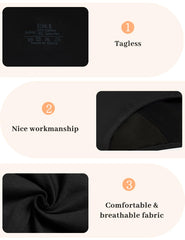 AllBASE tagless design reduces irritation for sensitive skin nightly.
