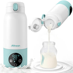 Allbean bottle warmer in a compact travel-ready design for on-the-go feeding.