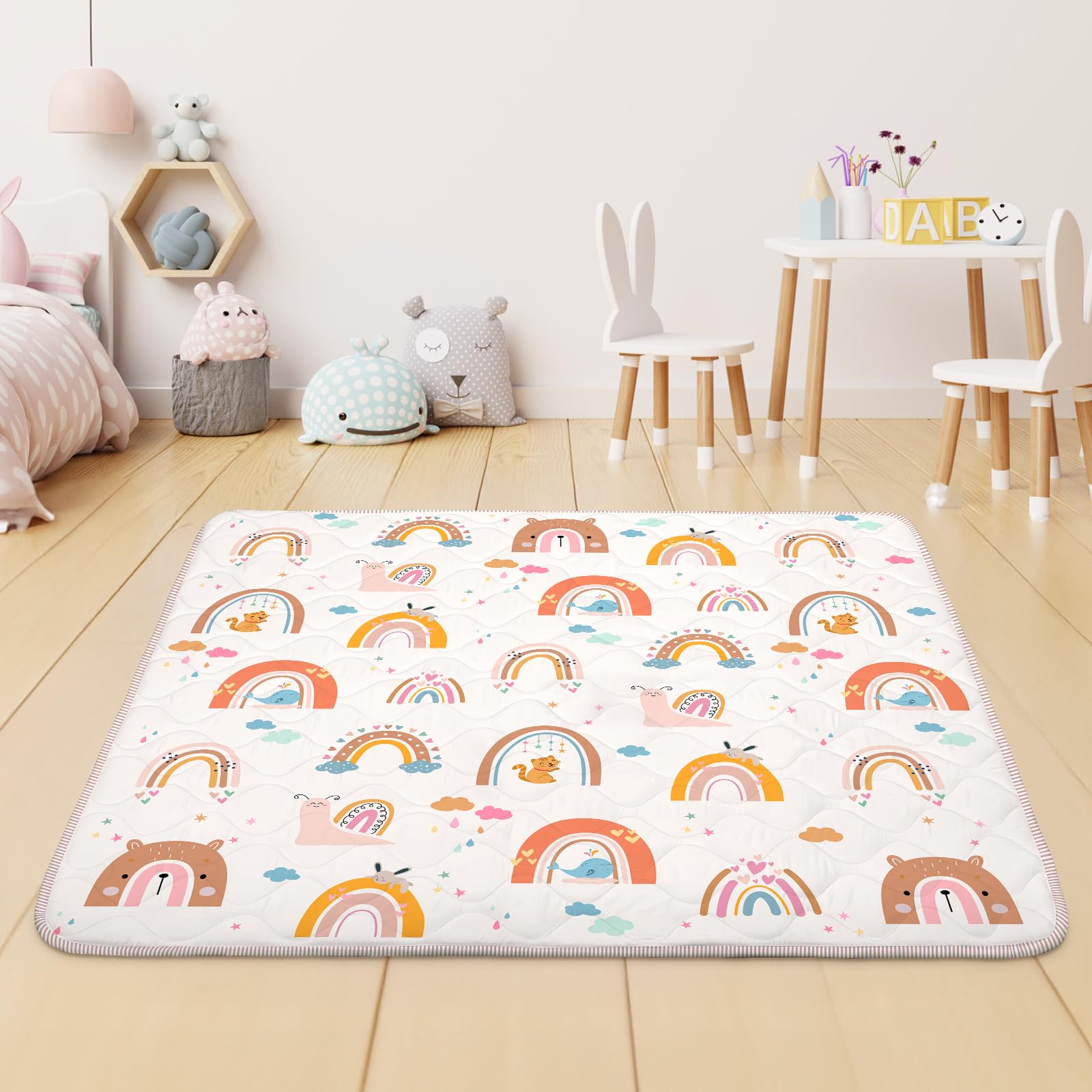 Alldomess Baby Play Mat ideal for playrooms and living rooms