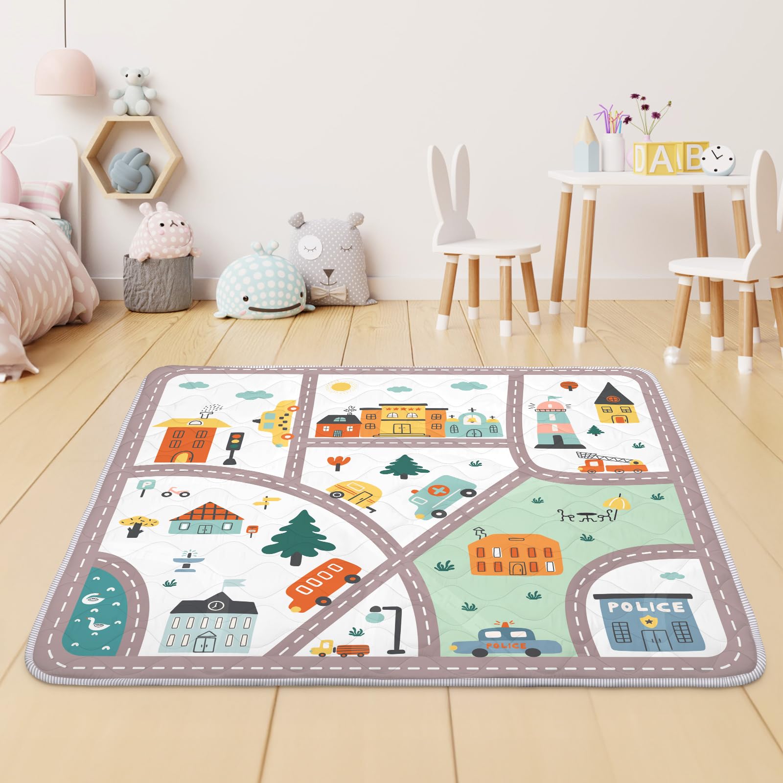 alldomess machine-washable-top allows quick cleanup after messy play.