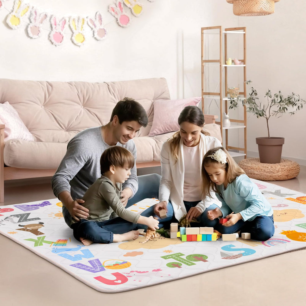 Alldomess spacious play area suitable for tents and rooms