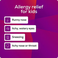 Allegra Children non-drowsy formulation supports daytime activity.