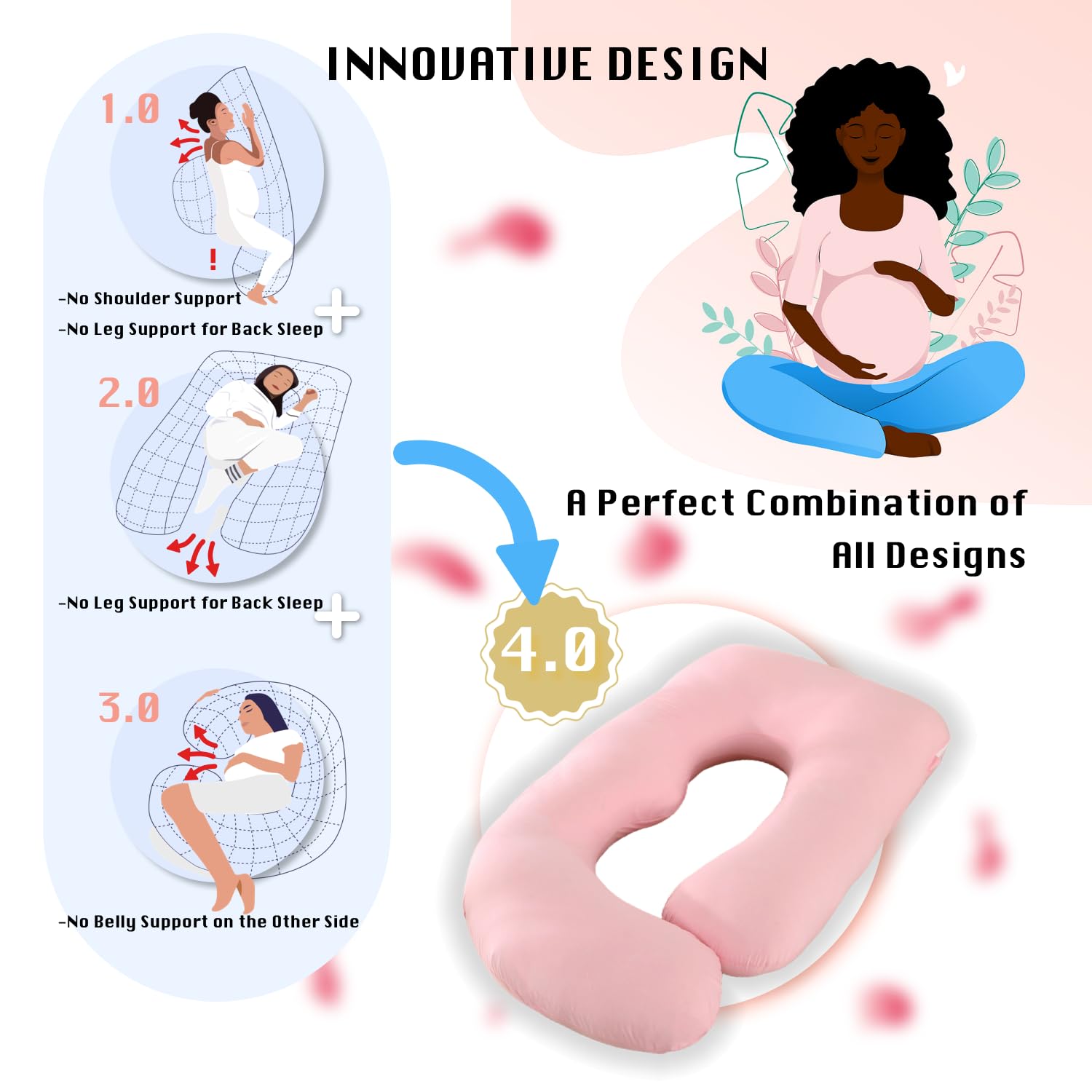ALLOPERA back, hips, and legs support helps reduce daytime tension.