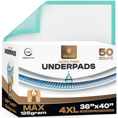 AllSett Health bed pads packaged for protection and easy disposal.
