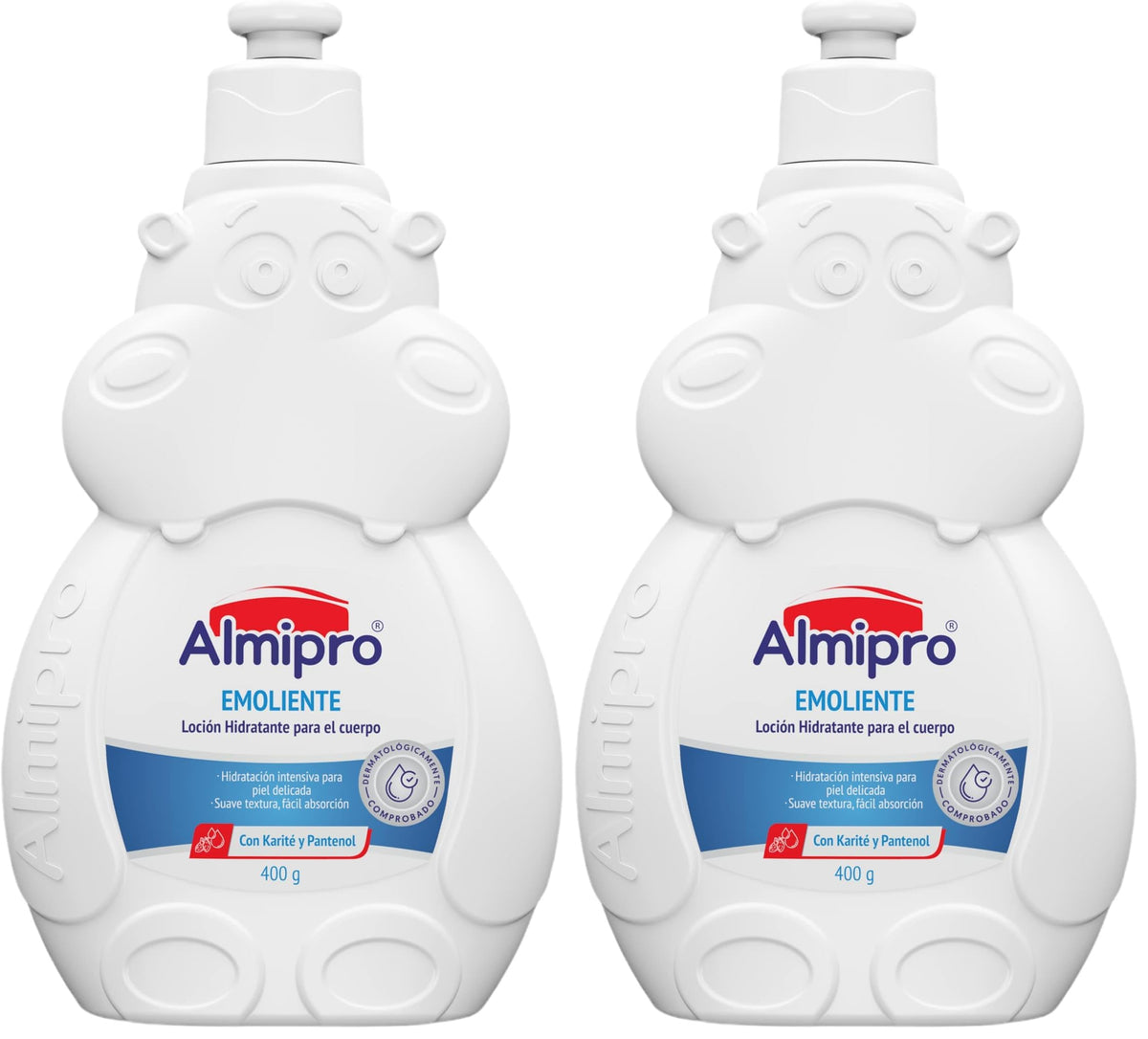 Almipro emollient baby daily lotion bottle closeup highlights hydrating formula for delicate skin