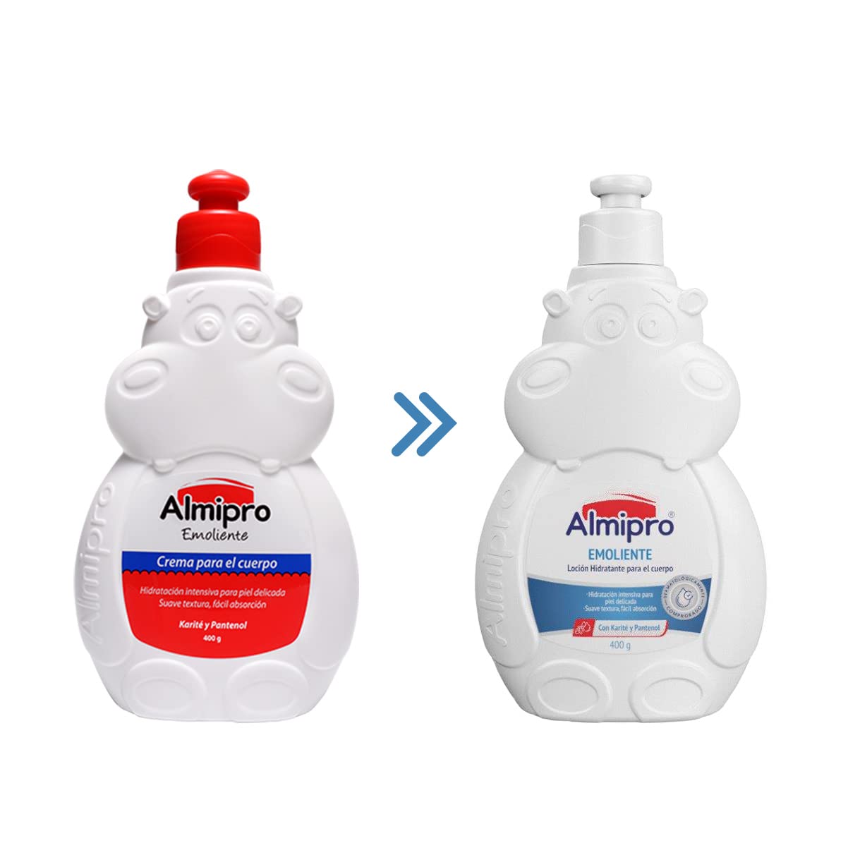Almipro packaging with two 400g bottles signals family-friendly value pack