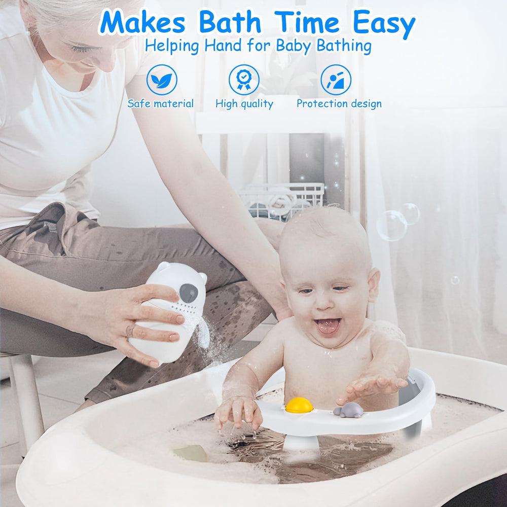 ALNUY bath seat age range 6-24 months for upright tub time