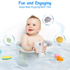 ALNUY bath seat soft cushion adds comfortable support
