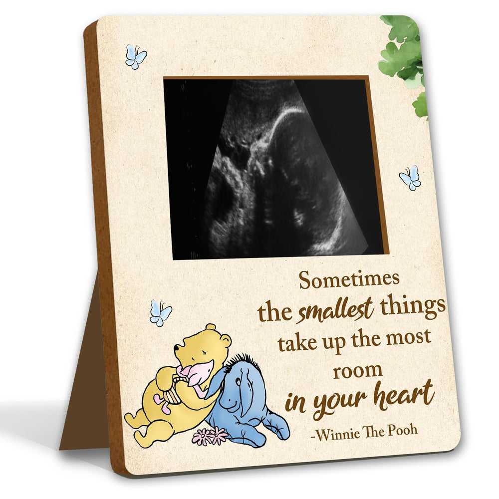 ALodr Winnie ultrasound frame for cherished memories at baby showers.