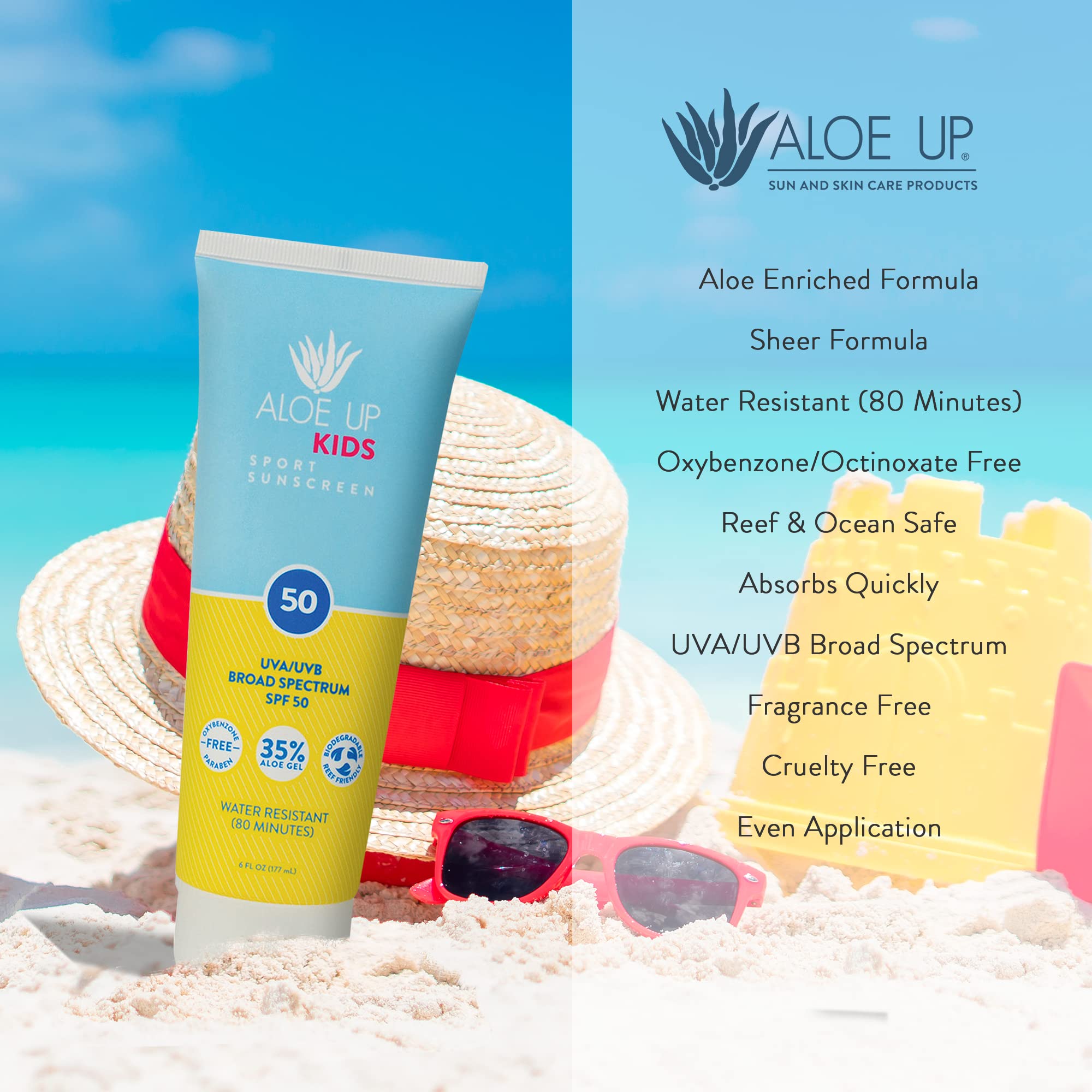 Lotion spreads smoothly on arm, offering comfortable sun protection.