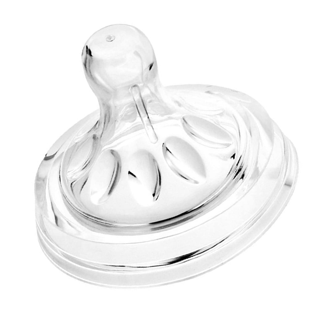 Alomejor nipple's soft-touch silicone supports gentle feeding.