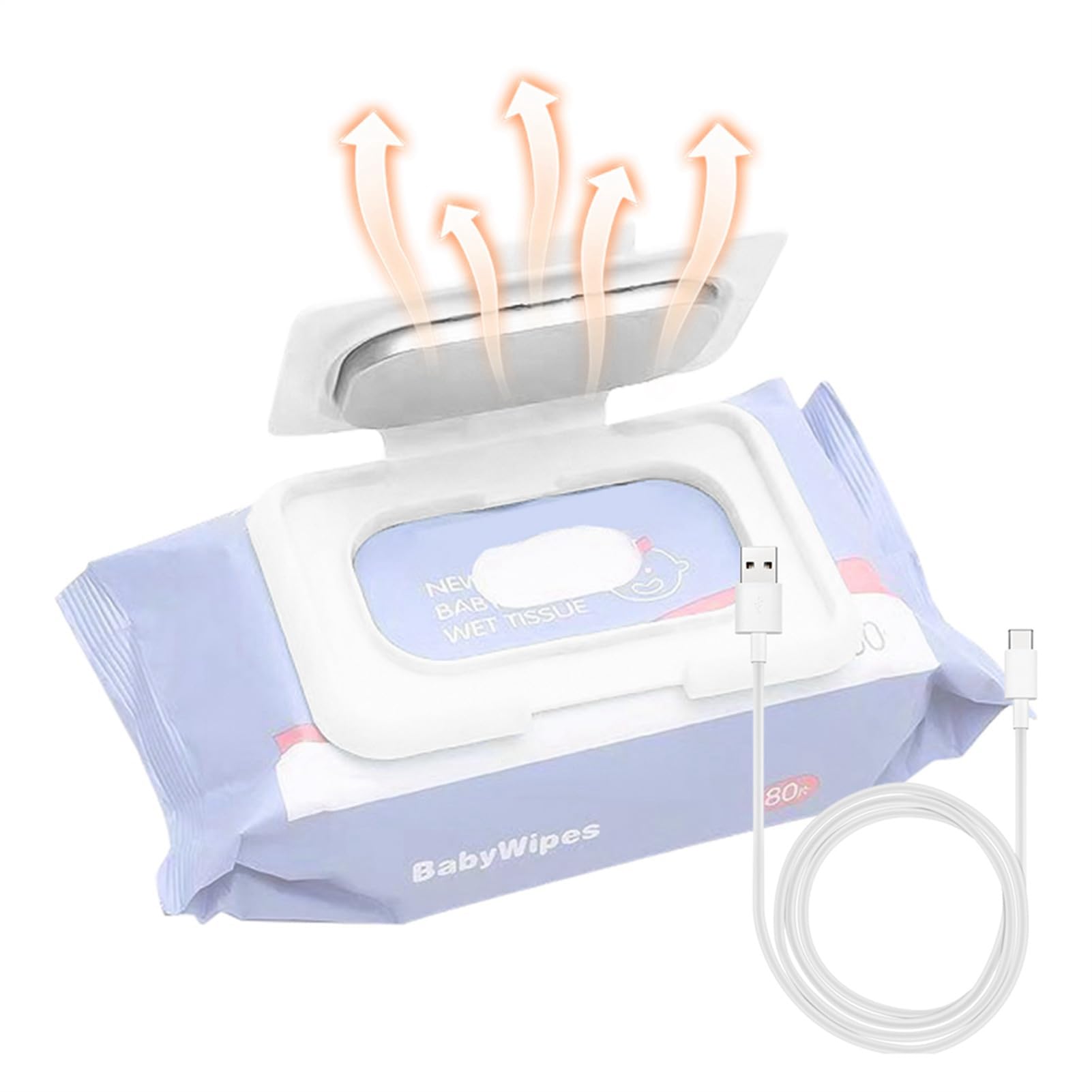 Alomejor wipe warmer cold-weather use helps diaper changes feel warmer.