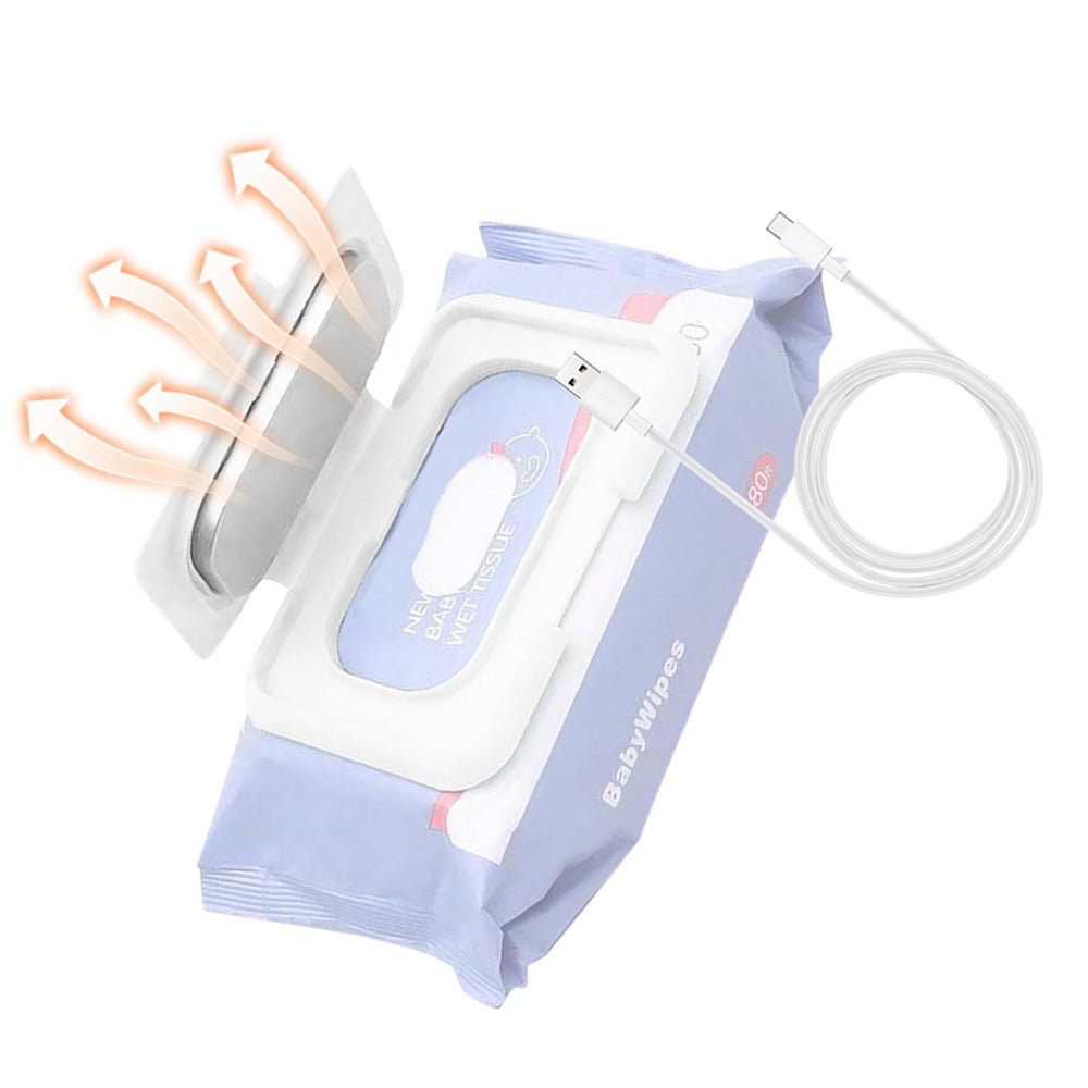 Alomejor wipe-warmer easy-attach to box for mess-free setup.