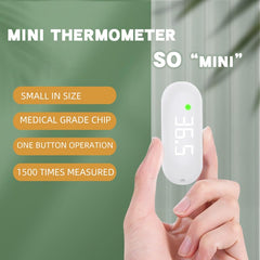 Aloway compact travel forehead thermometer easy on-the-go use
