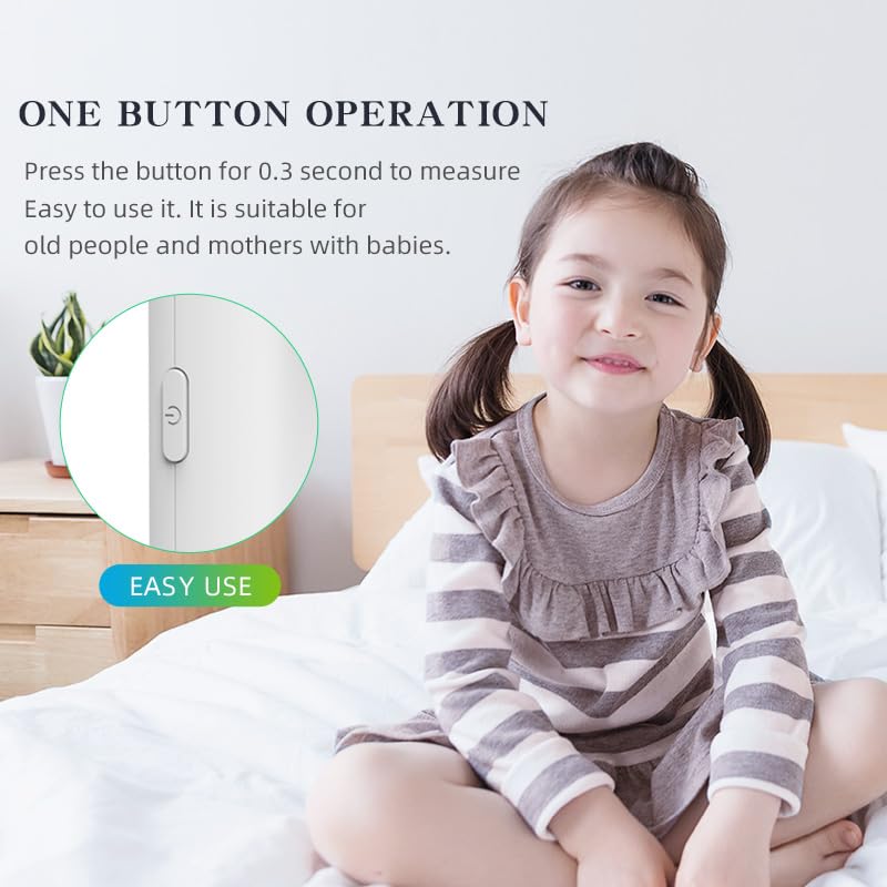 Aloway forehead thermometer provides quick readings for adults and children.