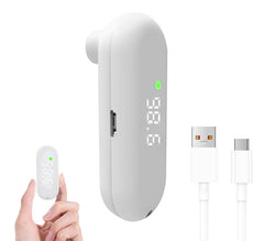Aloway rechargeable forehead thermometer no touch readings for hygienic checks