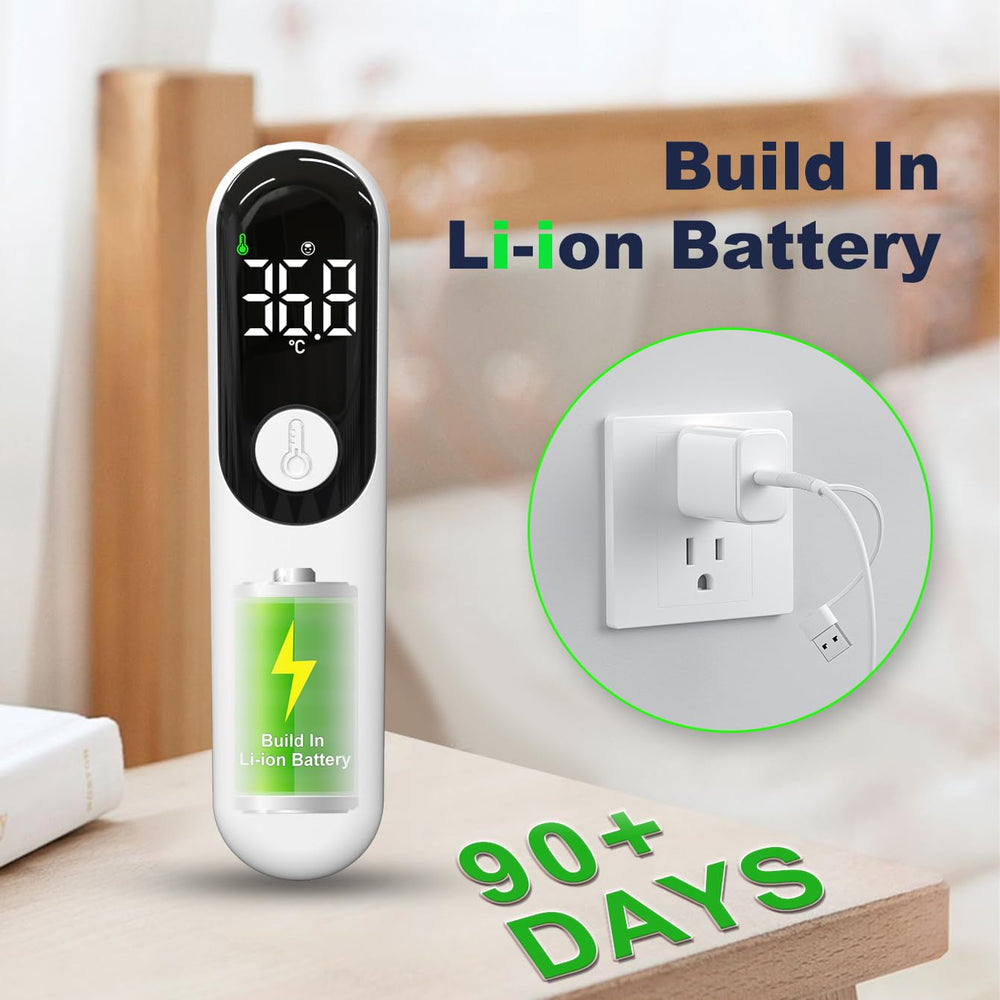Aloway thermometer with user-friendly controls for caregivers.