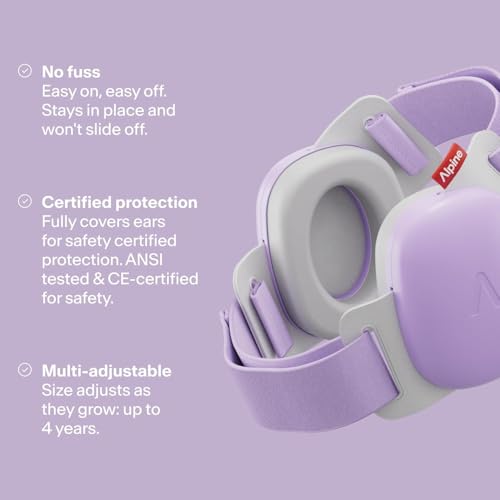 Alpine Muffy Baby designed for ages 3–48 months lightweight and comfy