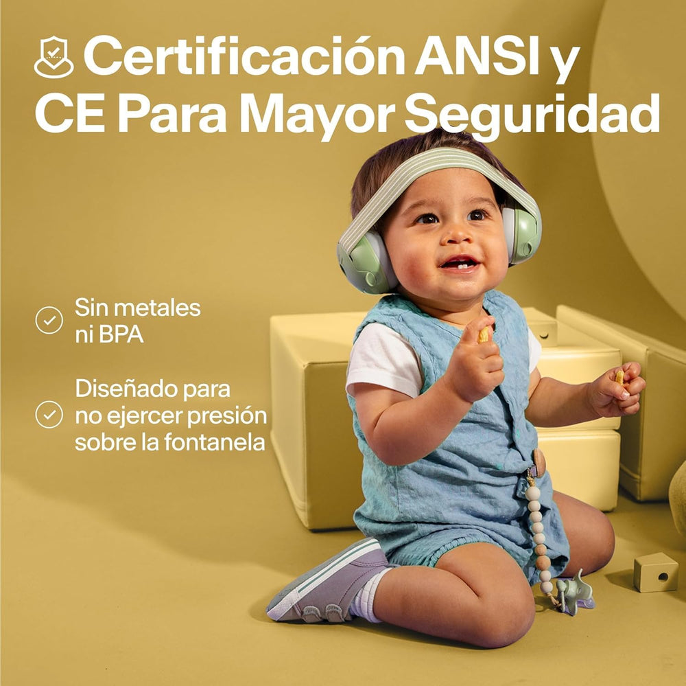 Alpine Muffy Baby features CE and ANSI certifications for safety