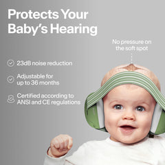 Alpine Muffy ear protection with soft foam earcaps for quiet environments.