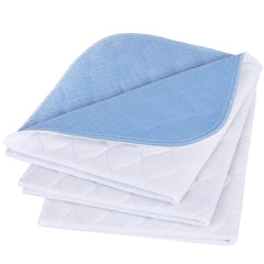 Alsunny non-slip bed pad 20x24 pack keeps pad flat during sleep.