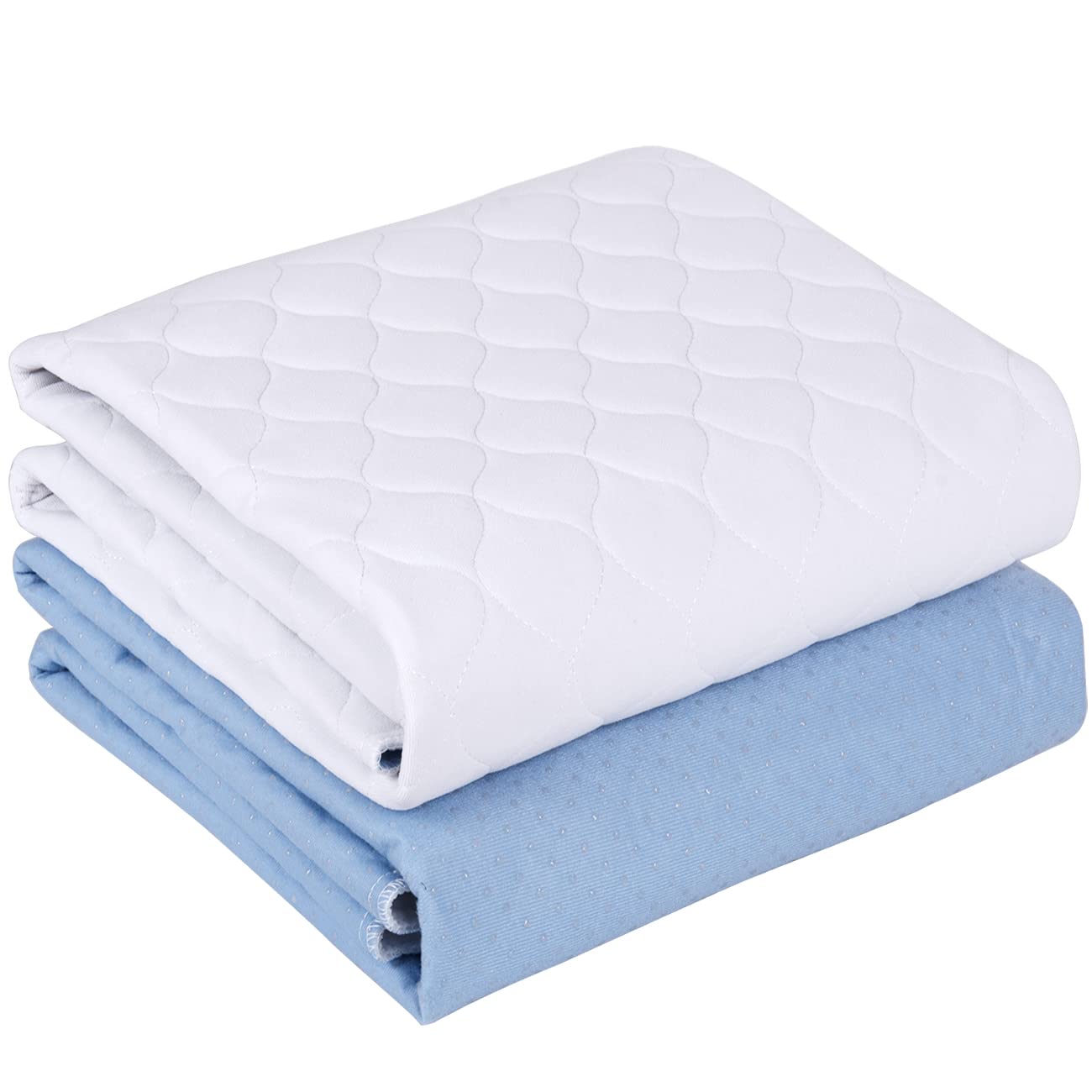 Alsunny non-slip bed pad top surface remains in place for quiet nights