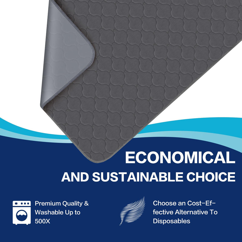 Alsunny washable bed pad demonstrates durability across many washes.