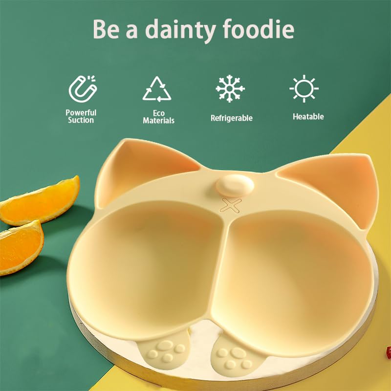 Altibrant microwave-safe silicone plate keeps mealtime quick and convenient