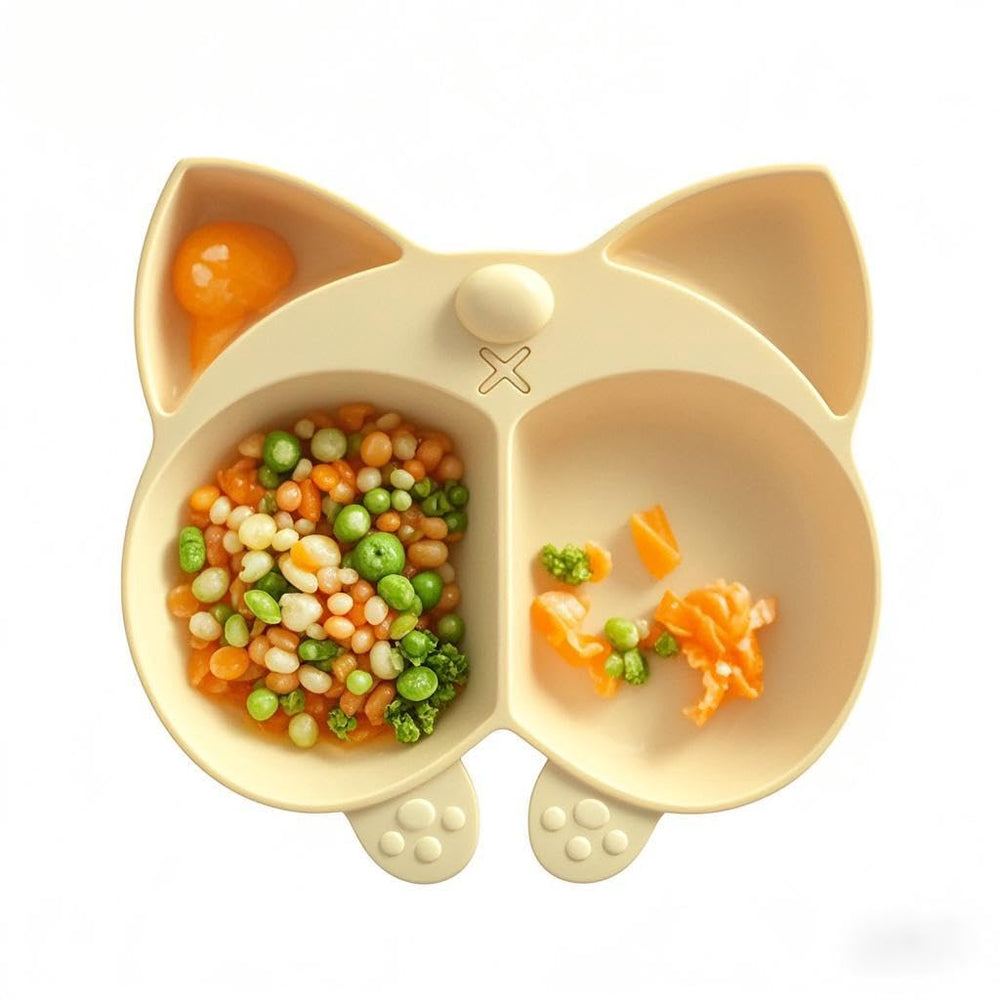 Altibrant Toddler Fun Plate: one-piece design for easy cleaning and practical feeding