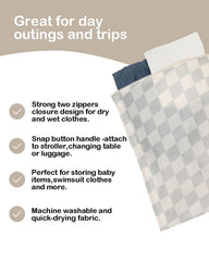 ALVA versatile bag for cosmetics, electronics, and toiletries on the go.