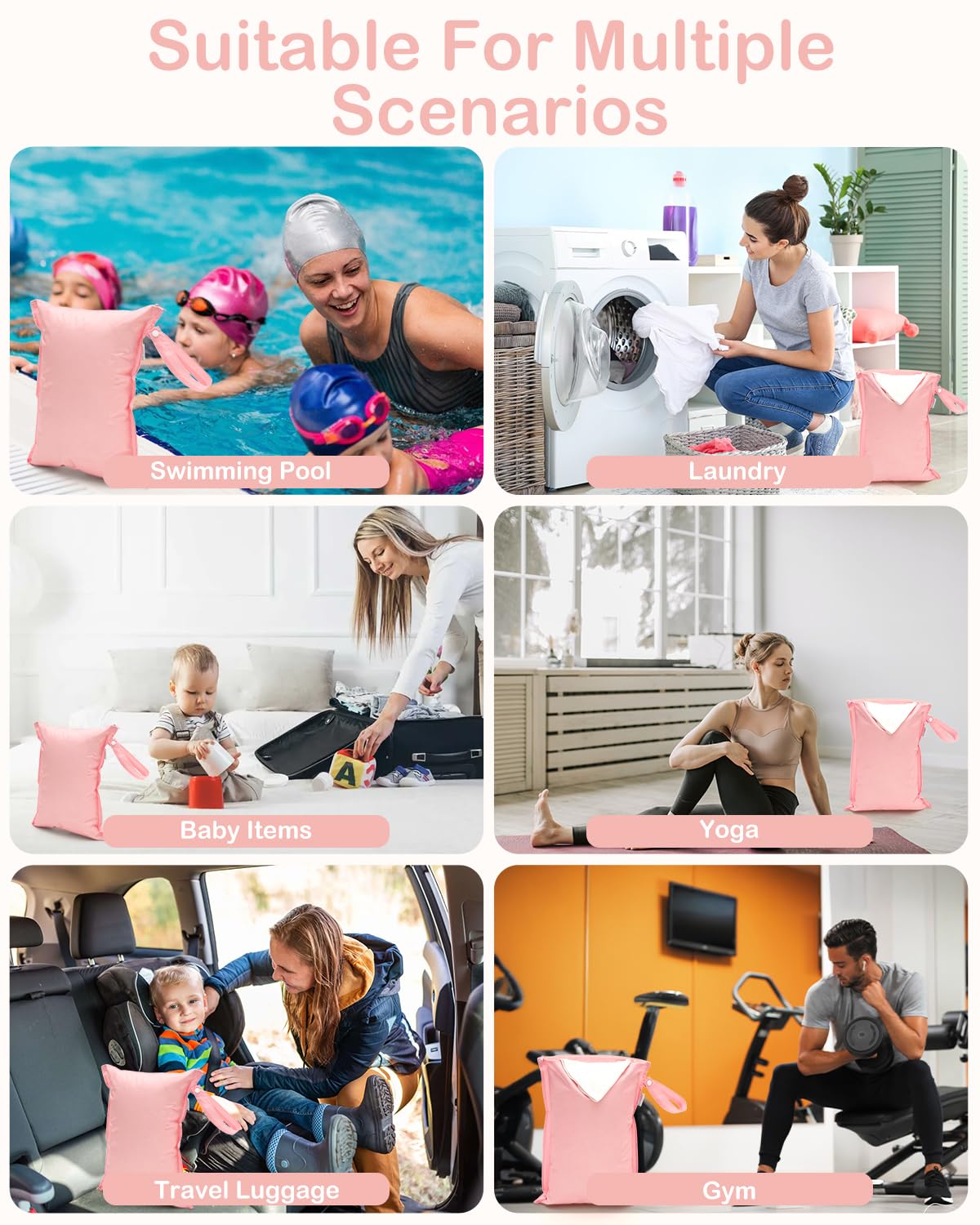 ALVA compact bag ideal for baby clothes and diapers