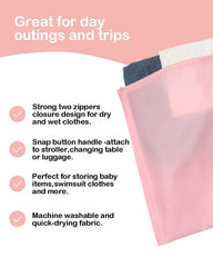 ALVA care-friendly bag designed for washing and air drying