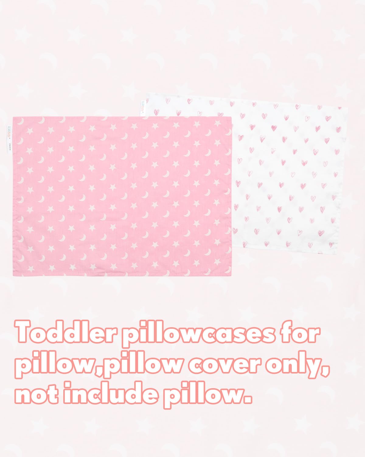 ALVABABY machine-washable pillowcase ready for quick cleaning