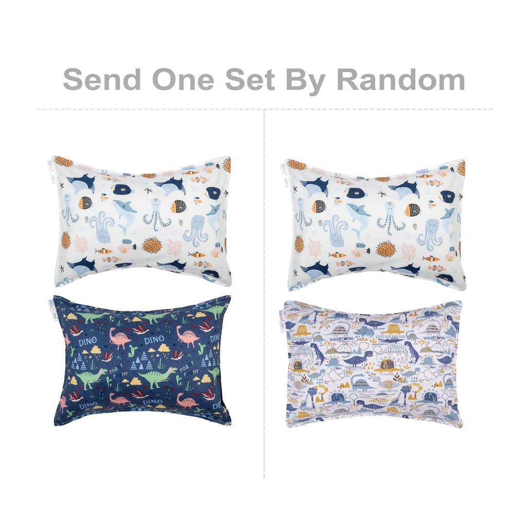 ALVABABY pillowcase with envelope closure for easy on/off