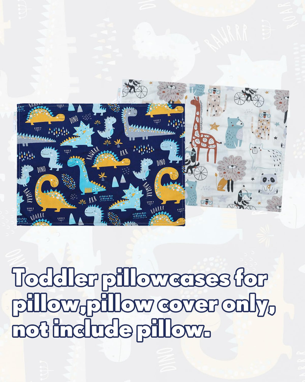 ALVABABY soft-color designs brighten toddler beds and travel sets.
