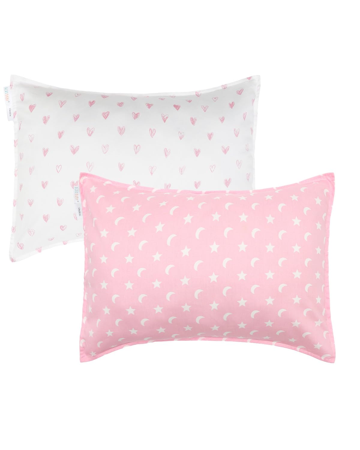 ALVABABY toddler pillowcase in soft-cotton fabric for gentle sleep.