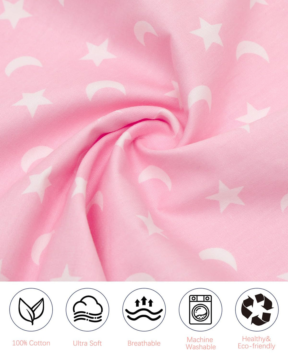 ALVABABY unisex kids pillowcase suitable for boys and girls