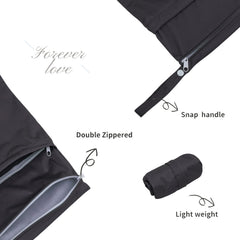 ALVABABY waterproof polyester bag protects clothes and essentials from leaks.