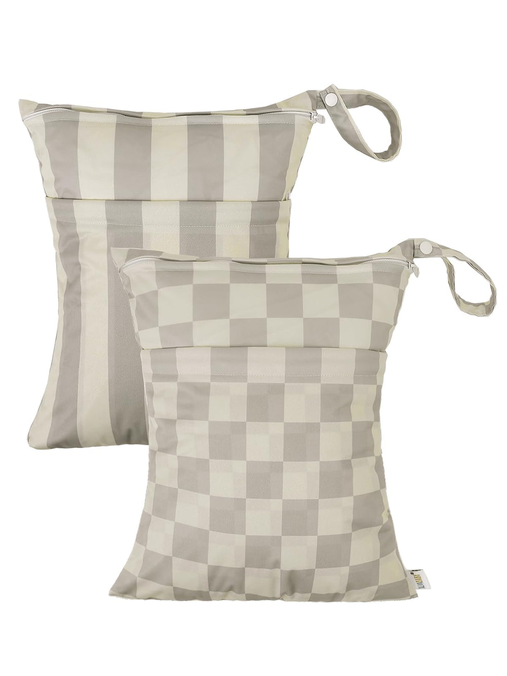 ALVABABY wet/dry bag front view for easy diaper bag organization