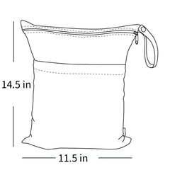ALVABABY waterproof material protects contents during travel and daily use.