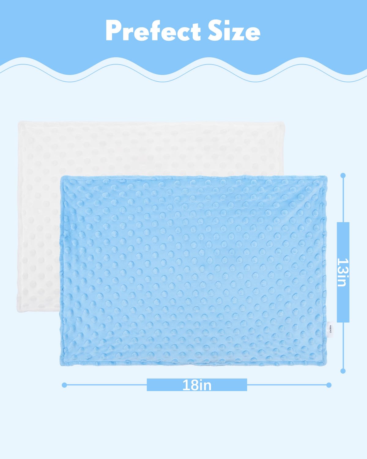 ALVABABY two-pack pillowcases keep a spare for sleepovers
