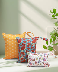 ALVABABY wet/dry bag doubles as travel or gym bag.