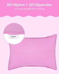 ALVABABY close-up of breathable nylon-spandex fabric for sensitive skin.